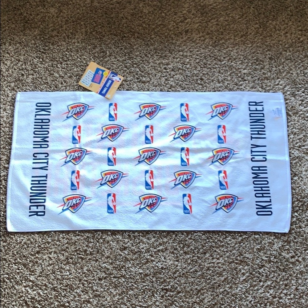 Okc Thunder NBA Basketball Bench Towel CP3 Shai